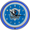 NBA Chrome Double Rung Neon Clock - City - Dallas Mavericks - ADG Source